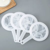 Reusable Nylon Super Fine Colander Mesh Sieve Strainer with Handle for Honey Juice Tea Soymilk Coffee Filter Colanders Food Strainers