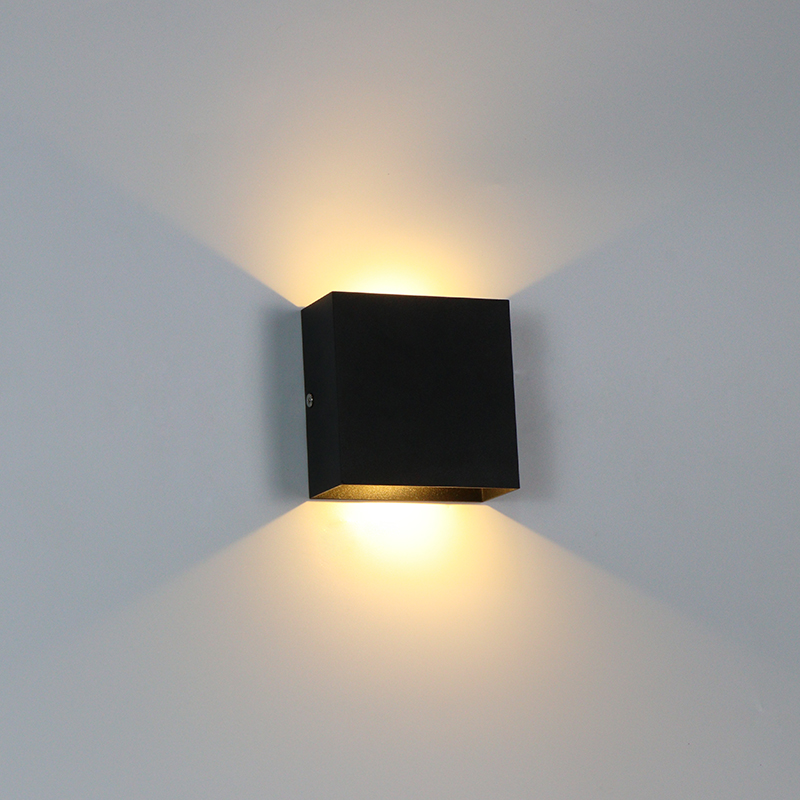 Dimmable 6W LED Wall Sconce Light Fixture Up/Down Lamp Aluminum Disco Exhibition 