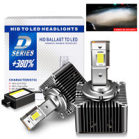 2Pcs CANbus D1S D2S LED Headlight 70W D3S D1R D5S D8S Bulb Kit to Replace HID Conversion Lamps For Infiniti Lexus Volvo