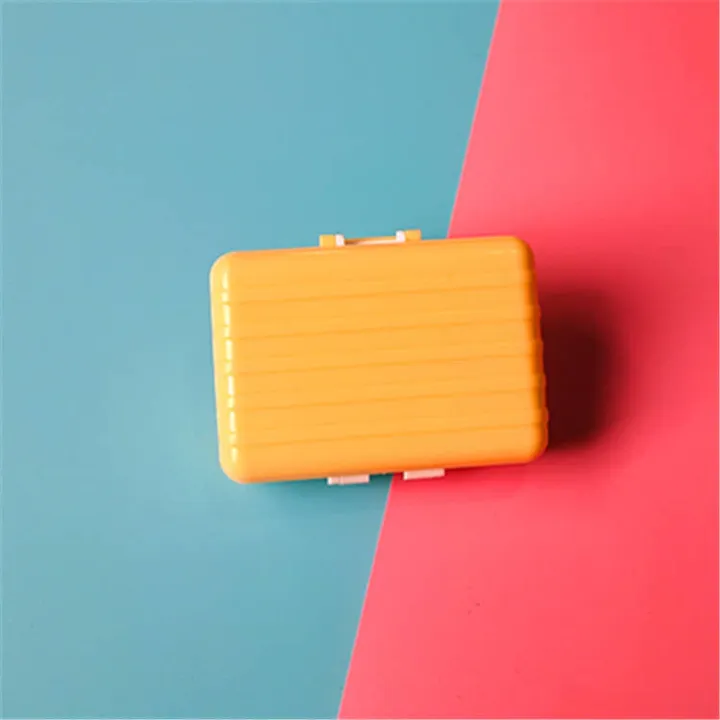 Travel Casing Luggage design contact lens casing Case Contact Lens