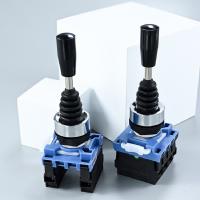 22mm Master Monolever Joystick Switches 2 4Way Position Self Locking Latching Momentary Toggle Rocke Cross Switch 2 4NO HKC-612 Electrical Circuitry