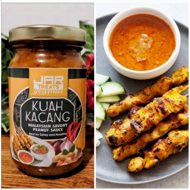 Satay Peanut Sauce Kuah Kacang 227 Grams Malaysian Savory Peanut