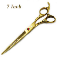 BLACK KNIGHT Professional Hairdressing s 7 Inch Cutting Barber Shears s Golden Style