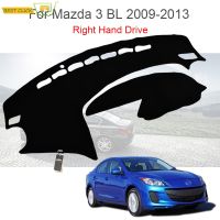 For Mazda 3 Axela 2009 2010 2011 2012 2013 Dashboard Cover Dashmat Dash Mat Sun Shade Right Hand Drive Car Non-slip Car Pad