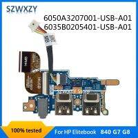 SZWXZY For HP Elitebook 840 G7 G8 Laptop USB Audio Board Cable 6035B0205401-USB-A01 6050A3207001-USB-A01 M07207-001