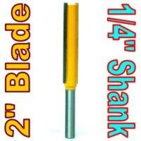 1 ชิ้น 1/4－SH 2－Extra Long Straight Router Bit เครื่องตัดไม้เครื่องตัดไม้บิตเครื่องตัดไม้กัดไม้