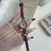 2023 new style small fragrance watch for women niche light luxury design forest style college style retro literature and art high appearance