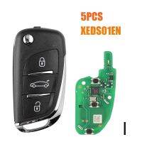 XEDS01EN Universal Super Remote Key 3 Button Fob Work on All ID As the Super Chip for DS Style for Xhorse VVDI 5Pcs