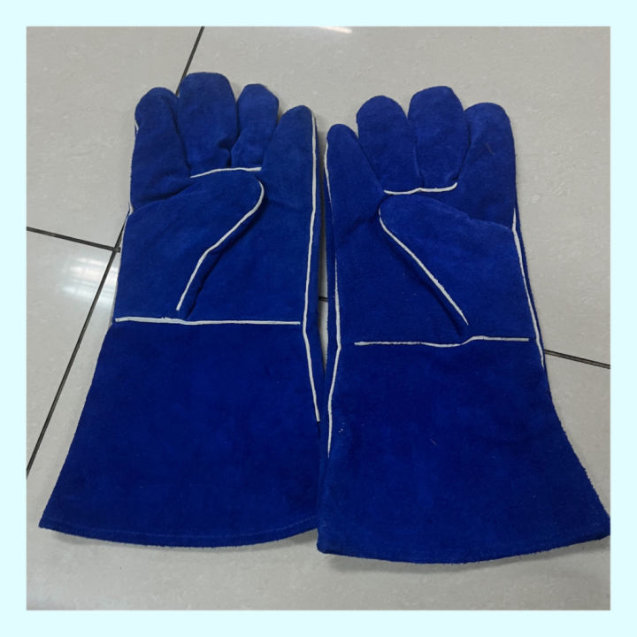 ถุงมือหนังคุณภาพดี-สำหรับงานเชื่อม-สีน้ำเงิน-14-lg35014