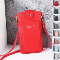 hang qiao shopWomen Fashion Touch Screen Phone Bag Ladies Cellphone Purse Card Holder Shoulder Bag Crossbody Purse Wallet