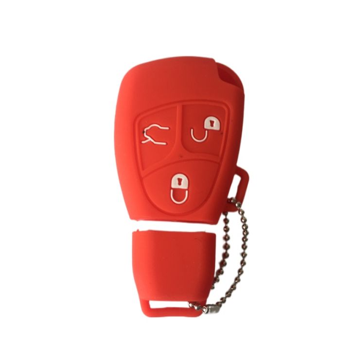 cw-silicone-car-key-cover-case-shell-for-for-benz-w203-w211-clk-c180-e200-amg-c-e-s-class-keyring-holder-accessories