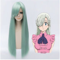 The Seven Deadly Sins Cosplay Costume Wig Set Elizabeth Liones Coat Short Top Halloween Party Show Uniform Outerwear