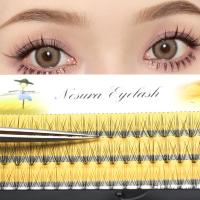 60pcs Grafting Eyelashes Professional Makeup Individual Cluster EyeLashes Grafting Fake False Eyelashe Eyelash Extension