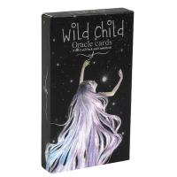 Wild Child Oracle 40pcs Card Deck อินดี้ Oracle Deck สวยงามภาพประกอบ Tarot การ์ดเกมของเล่น Tarot Card Prediction Divination-Sediue