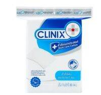 Clinix คลีนิกซ์ สำลีแผ่นอเนกประสงค์ 80 แผ่น