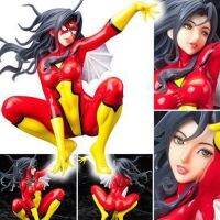 อะนิเมะ โชวยะ สาวสวย แมงมุมหญิง ท่านั่งยอง Spider-Woman บรรจุกล่อง ทำมือ โมเดลเครื่องประดับ