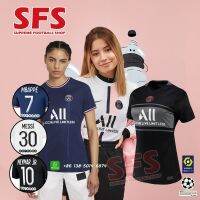 shot goods 【SFS】Top Quality 21-22 PSG Paris Home Away THIRD Ladies Women Soccer Football Jersey Sport Shirt Fans Version S-2XL