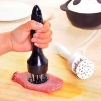 เครื่องมือห้องครัวสแตนเลสอาชีพ Meat Tenderizer เข็มหมูเล็บ Patty Makers หมู Beef Tendon ค้อนส้อม-dchvbhdvbhvsfvfb