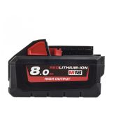 MILWAUKEE No.M18 HB8 Lithium-Ion Battery, 18V 8.0Ah Factory Gear By Gear Garage