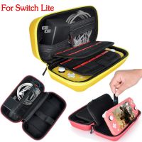 Storage Bag for Switch Lite EVA Hard Travel Protection Suitcase Scratch-resistant Double Compartment Dustproof Carrying Case Cases Covers