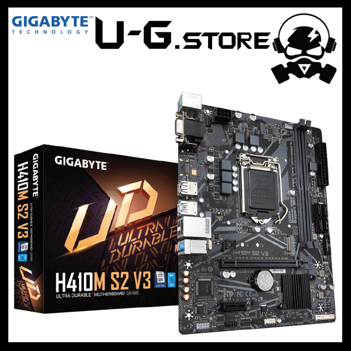GIGABYTE H410M S2 V3 H470 Chipset LGA1200 MOTHERBOARD WITH TPM 2.0