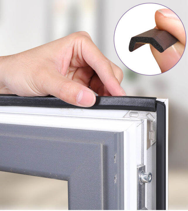 6M SelfAdhesive Sliding window door sealing strip Insulation Windproof