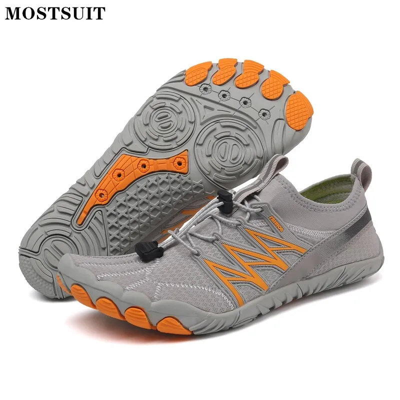 Water Shoes Men Sneakers Barefoot Outdoor Beach Sandals Upstream Aqua Shoes  Women Quick-Dry River Sea Diving Swimming Footwear 