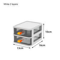 Transparent Desktop Storage Box Small Drawer Desk Storage Cabinet Plastic Mini Storage Box Stationery Cosmetics Organizer Boxes