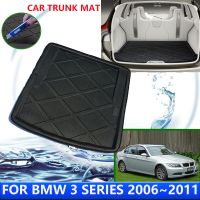 แผ่นป้องกันฝาหน้าฝาหลังกระโปรงรถสำหรับ BMW 3 Series 2006 ~ 2011 2007 2008 2009 2010ดินสอเขียนขอบตากันน้ำอุปกรณ์เสริมป้องกันการเสื่อกันเปื้อนรถยนต์