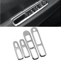 เงินรถประตู Armrest แผง Handle ผู้ถือ Window Lift ปุ่มสวิทช์สำหรับ Peugeot 3008 2009 - 2013 2014 2015