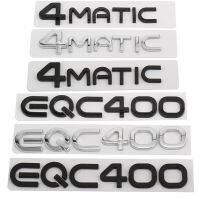 3D ABS EQC400เคลื่อนที่4MATIC Lencana Lambang Stiker สำหรับโลโก้ Mercedes EQA EQE EQC 400 Sesori