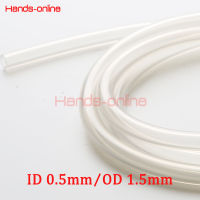 1 เมตรท่อซิลิโคนเกรดอาหารใส OD 1.5xID 0.5 มม. สายยางสวนแบบยืดหยุ่น Aquarium Soft Tubing Hose-harjea4397887