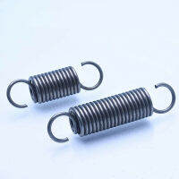 5pcs ลวด Dia 1mm * OD 8/9mm Tension Spring พร้อมตะขอเปิดส่วนขยายสปริง Pullback Spring ความยาว 25-60mm-UHG MALL