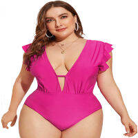 y Soild Large Swimsuits Body Closed Plus Size Swimwear Female Bathing Suit For Pool Beach Womens Swimming Suit 3XL