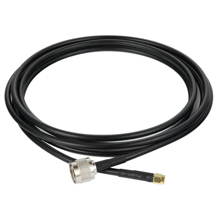 【ready Stockandcod】low Loss Coaxial Extension Cable 50 Ohm Sma Male To N Male Connector Gemek 2420