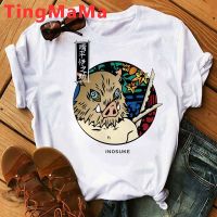 Demon Slayer Kimetsu No Yaiba Nezuko Tanjiro Kamado Rengoku Uzui Tees Men Kawaii Graphic Tees T Shirt