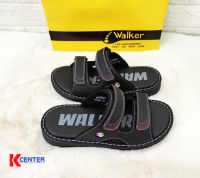 Walker รองเท้าแตะแบบสวม หนังแท้ รุ่น DK196