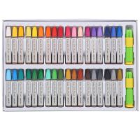 36-color Childrens Student Oil Painting Stick Crayon Set with Pencil Sharpener Extender Professional Puzzle Painting Tools