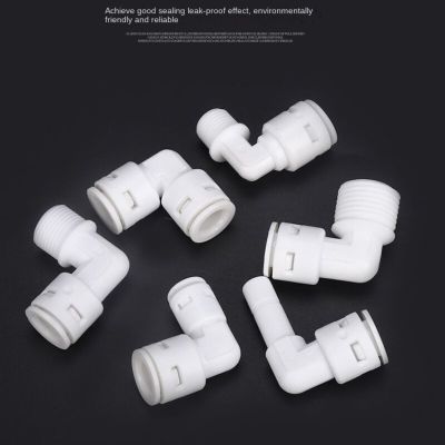 1/4 PE Quick Connect 1/4 Side Bolt Tee Pipe 3 Way Hard Plug Joint Aquarium RO Water Filter Reverse Osmosis System Pipe Fittings Accessories