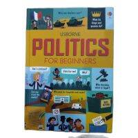 Politics For Beginners สำนักพิมพ์  Usborne หนังสือรัฐศาสตร์ด้านการเมือง ภาษาอังกฤษ สำหรับเยาวชน เด็กโต ปกแข็ง พิมพ์สี