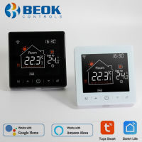 Beok Tuya WIFI Thermostat สำหรับ Smart Home Waterelectric Floor Heating Warm Underfloor Temperature Controller Alexa