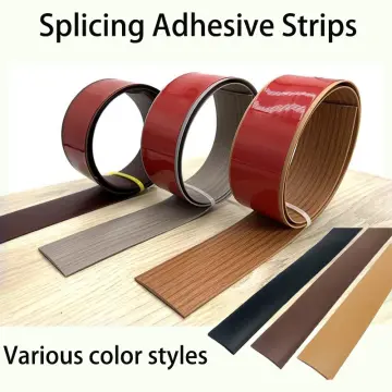 2cmX10M Furniture edge banding strip Melt PVC adhesive sealing tape Cabinet  Table walnut wood Surface repair Decor veneer sheets
