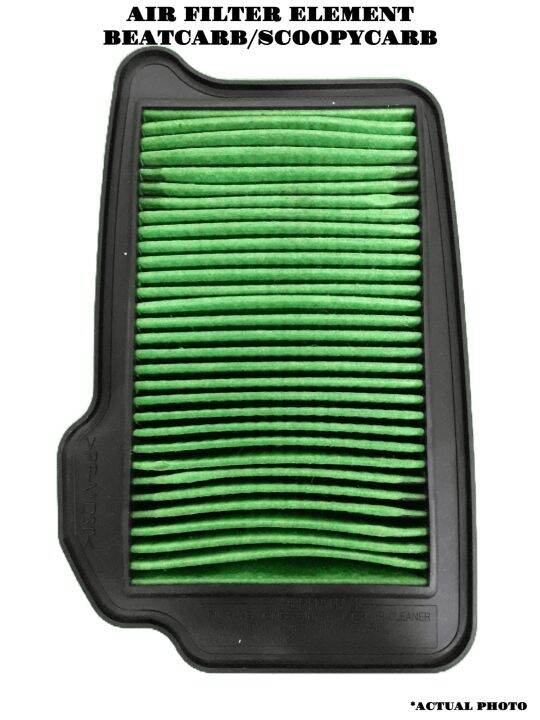 AIR FILTER ELEMENT COLOR GREEN MODEL BEAT CARB / SCOOPY CARB Lazada PH