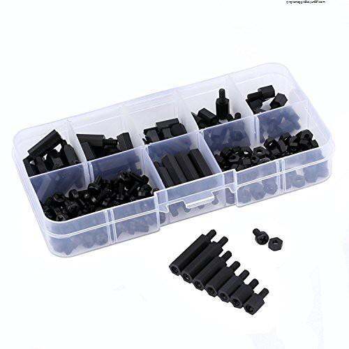 mounting screws vesa Mounting screws Mounting screws smallrig ♀180PCS M3 Nylon Male Female Hex