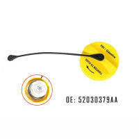 สีเหลือง E-85เอทานอล FLEX การใช้ถังแก๊ส CAP TETHER 52030379AB 52030379AA สำหรับ RAM 1500สำหรับ Dodge Journey 2009-2018