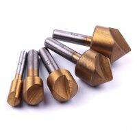 【CW】 5PCS Chamfer Countersink Titanium Wood Chamfering Cutter 6/10/13/16/19mm Bit