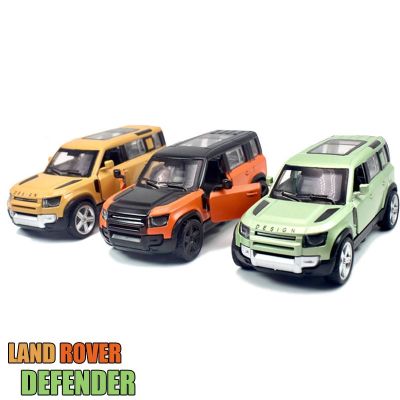 1/43 Land Rover Defender Alloy Car Model Diecast Metal Toy Off-road Vehicles Car Model Simulation Pull Back Car Toys Boy Gifts