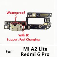 USB แท่นชาร์จบอร์ดเชื่อมต่อชาร์จพอร์ตสายเคเบิ้ลยืดหยุ่นสำหรับ Xiaomi Mi A1 A2 Lite 5X 6X Redmi 6 Pro