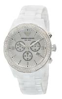 นาฬิกาผู้หญิง Emporio Armani Ceramica Ceramic Chronograph Ladies Watch AR1456