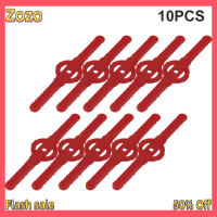 Zozo ✨Ready Stock✨ 10pcs เครื่องตัดหญ้าพลาสติกใบมีดตัดหญ้า Trimmer หัวเปลี่ยนตัดสวน